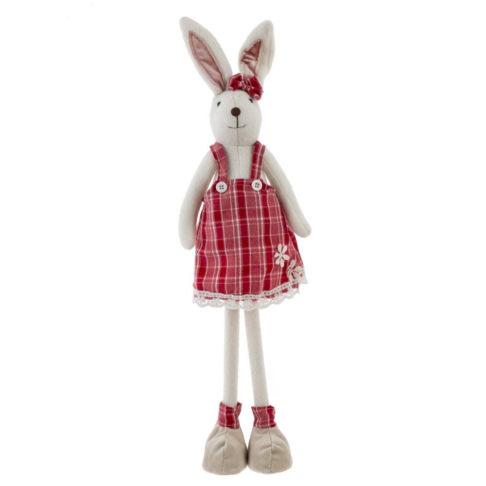 GAEM Игрушка набивная "Заяц/Зайка", L14 W9 H61/28 см, 2в.
