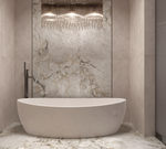 Керамогранит, Arcadia Ceramica, PATAGONIT BEIGE, 1200x600 мм, карвинг