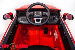 Детский электромобиль Toyland Audi Q7 красный фото №8