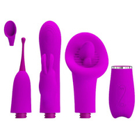 Лиловый вибронабор Pretty Love Thrill Kit BI-014877H
