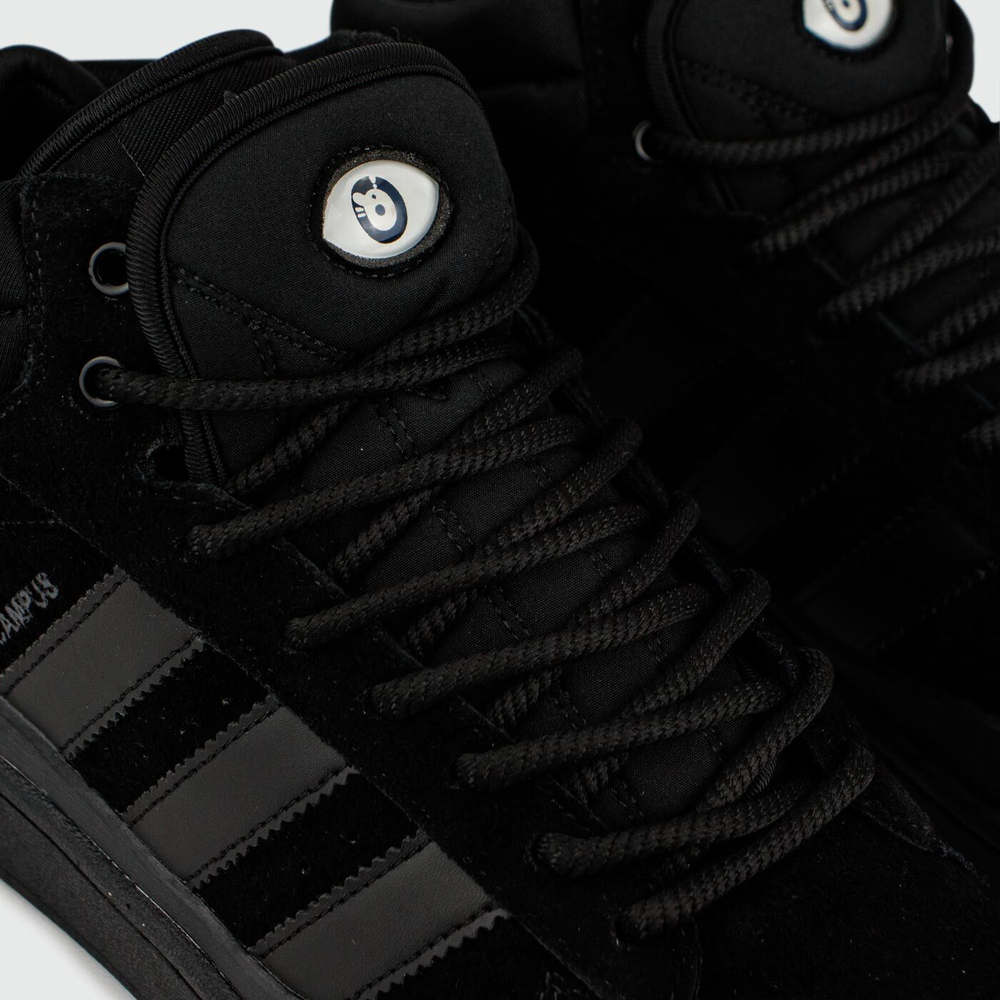 Кроссовки Adidas Campus Black with Fur