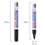 Маркер-краска лаковый (paint marker) 4 мм черный нитро-основа алюминиевый корпус BRAUBERG PROFESSIONAL PLUS (12 штук в упаковке)