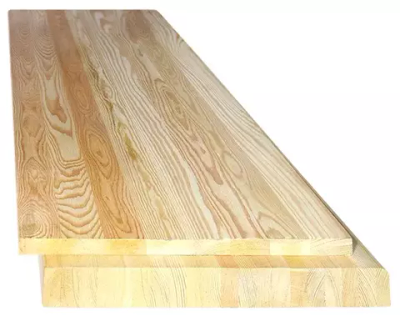 Мебельный щит 1200*600*40 А цельноламельный. Лиственница.