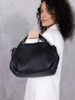 сумка через плечо классическая натуральная кожа