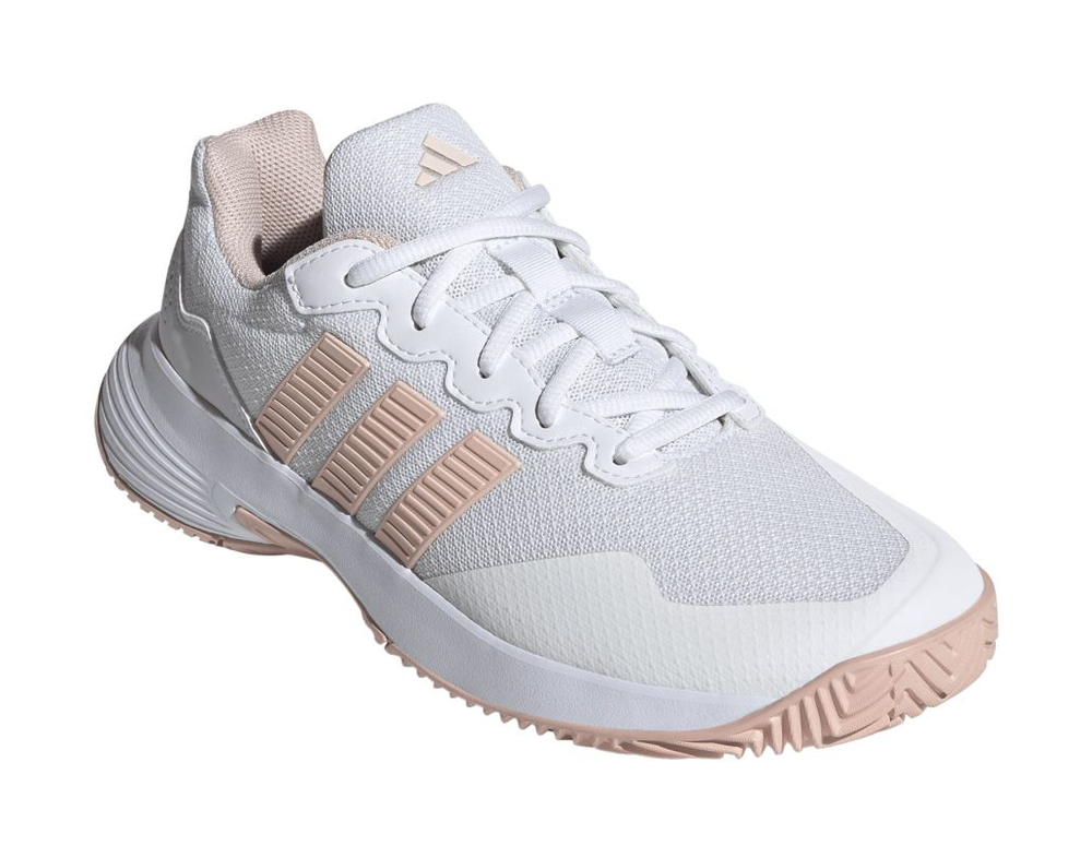 Женские теннисные кроссовки Adidas GameCourt 2 W - white/blue pink/white