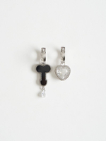Серьги "Love Or Sex" Black