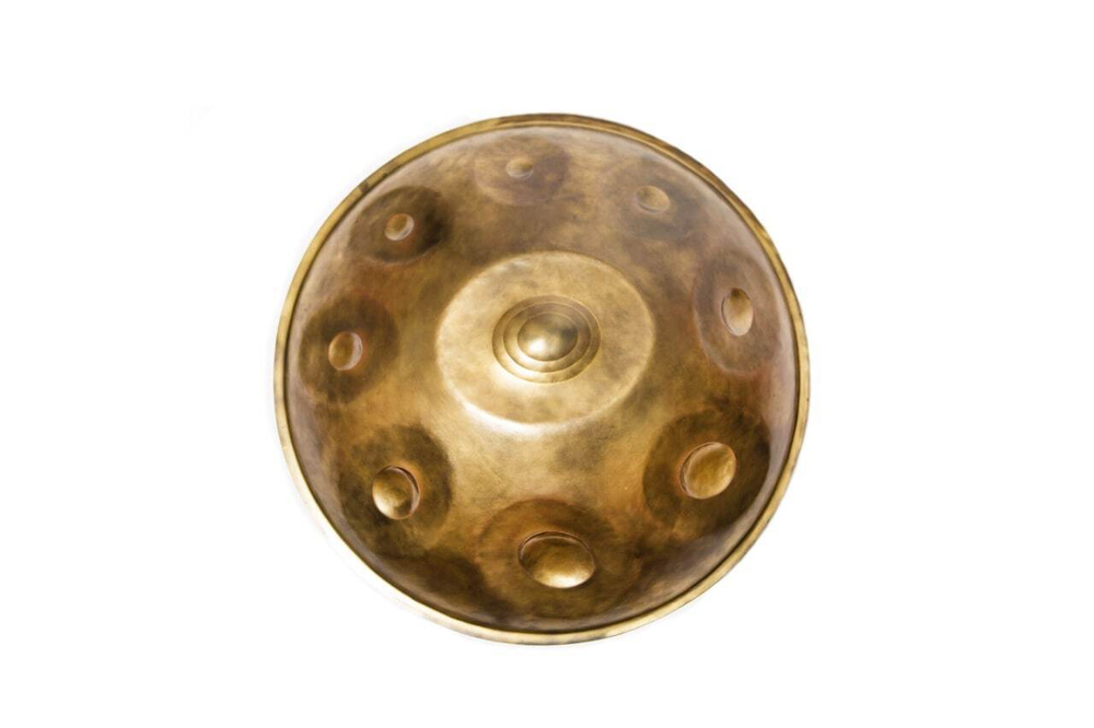 Глюкофон 53см, 9 мембран, ре-минор, Kosmosky KSY.Handpan-9