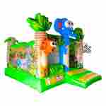 Коммерческий надувной батут «Чудо-сафари 3» 3,5*3,5*2,6 м