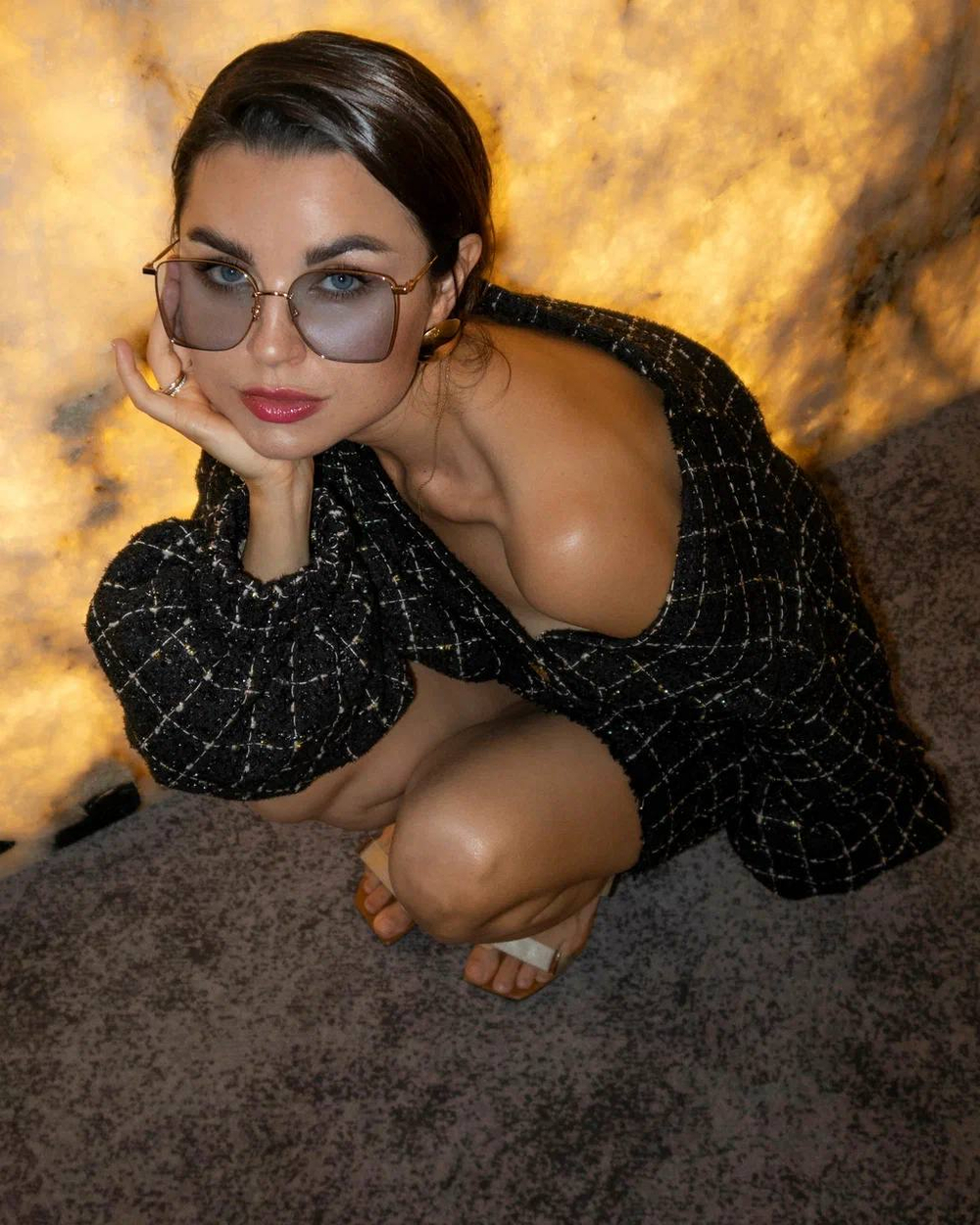 Юбка Твид макси