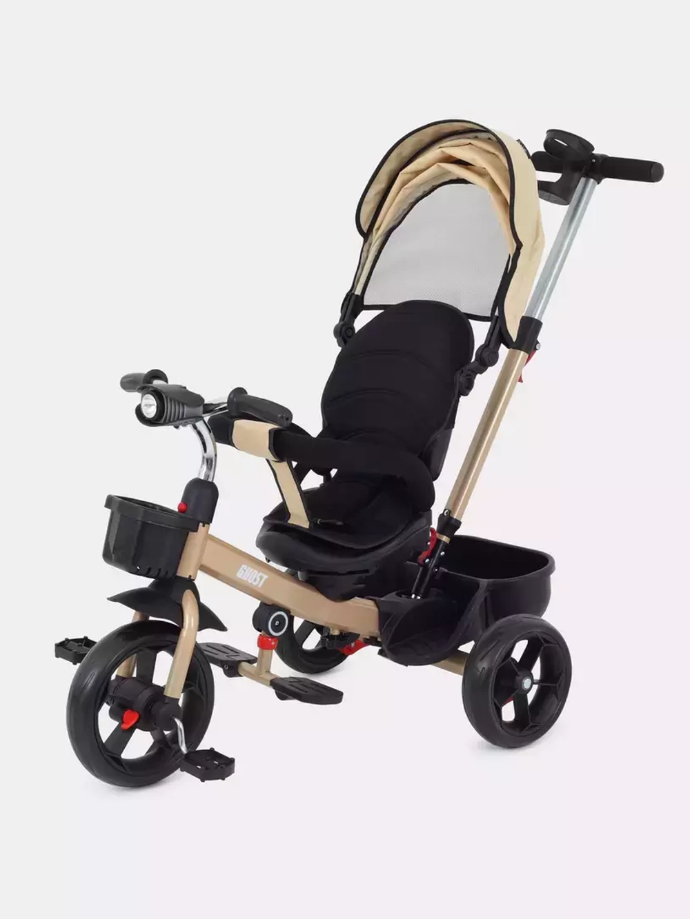 Детский трехколесный велосипед RANT basic RB250 "GHOST" (Beige)