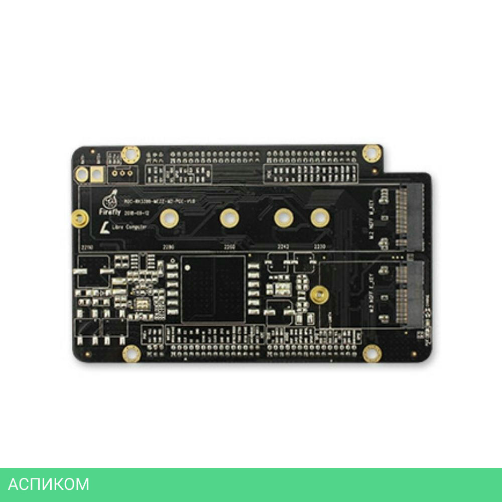 Интерфейсная плата FireFly ROC-RK3399-Mezz-M2-PoE