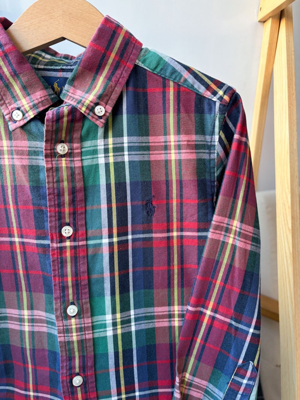 Хлопковая рубашка Ralph Lauren, 110