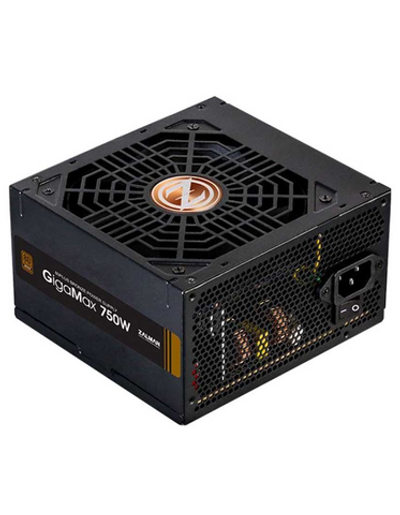 Блок питания Zalman ZM750-GVII, 750W, ATX12V v2.31, EPS, APFC, 12cm Fan, 80+ Bronze, Retail