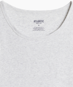 Майка мужская Atlantic, 1 шт. в уп., хлопок, светло-серый меланж, Basic BMV-046