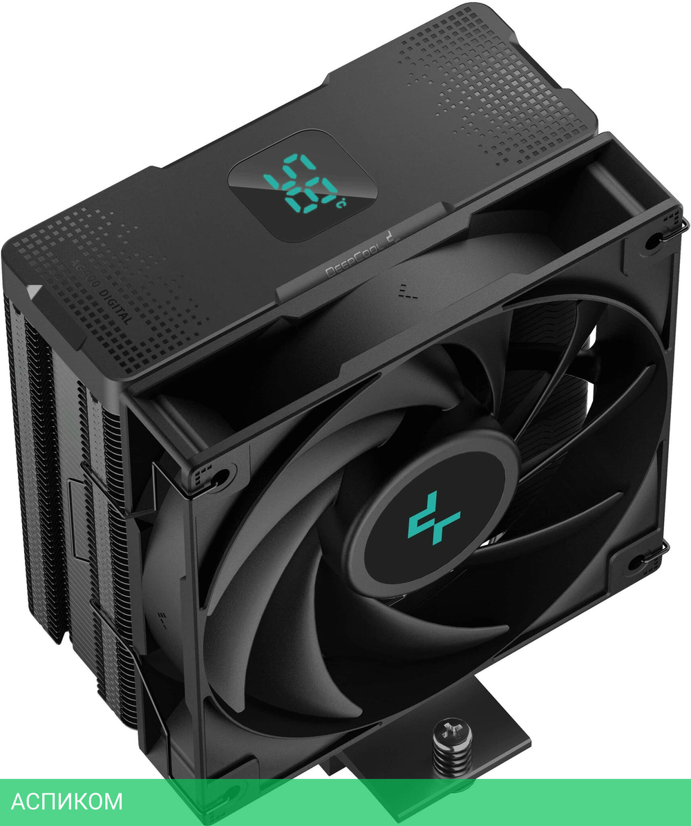 Кулер для процессора DeepCool AG400 DIGITAL BK (R-AG400-BKNDMN-G-2)