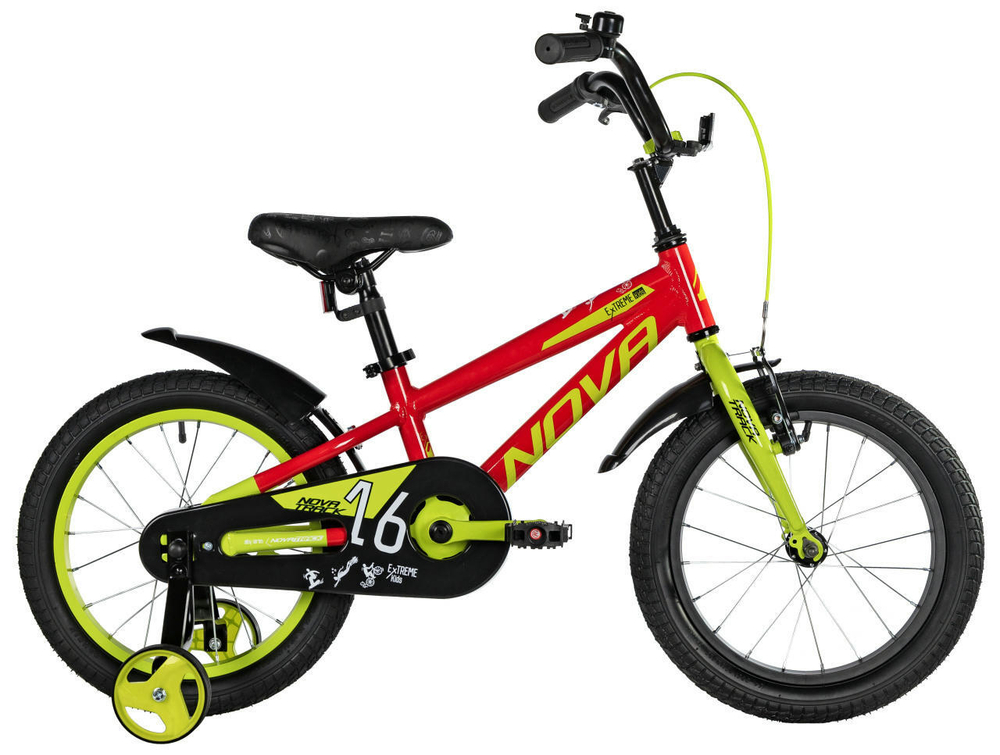 Детский велосипед Novatrack Extreme 16" (2025)