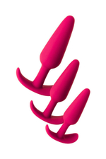 Набор анальных стимуляторов POPO PLEASURE (Цвет: розовый)