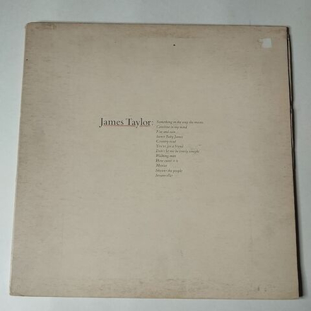 Винтажная виниловая пластинка LP James Taylor Greatest Hits (Canada 1976)