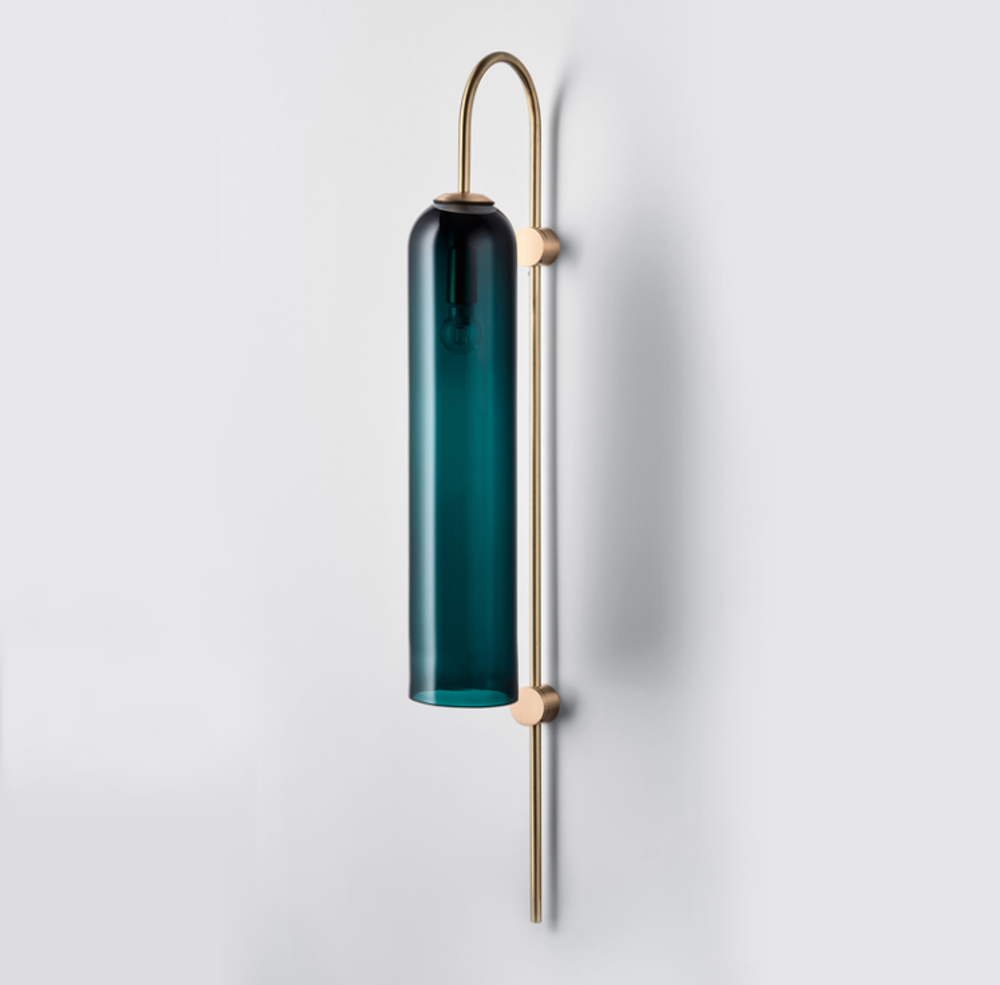 Wall design lamp Float by Articolo Lighting (Green)