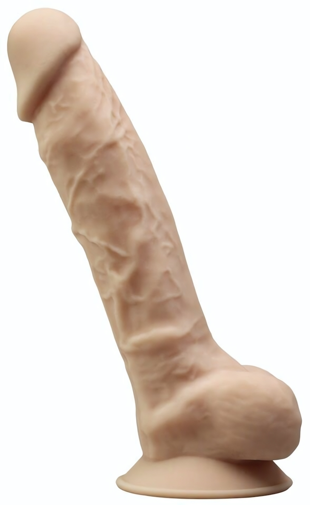 Телесный вибростимулятор-реалистик Model 1 с пультом ДУ - 20 см. (Цвет: телесный)