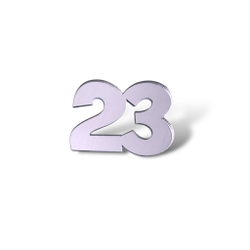 Топпер Бирка "23" ТБ6180 4см 5шт