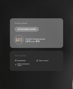 Oysho Термофутболка с длинным рукавом, черный