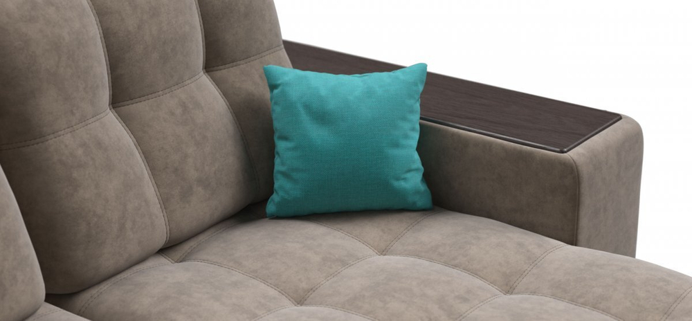 Угловой диван Босс ХЛ Велюр Роял тауп