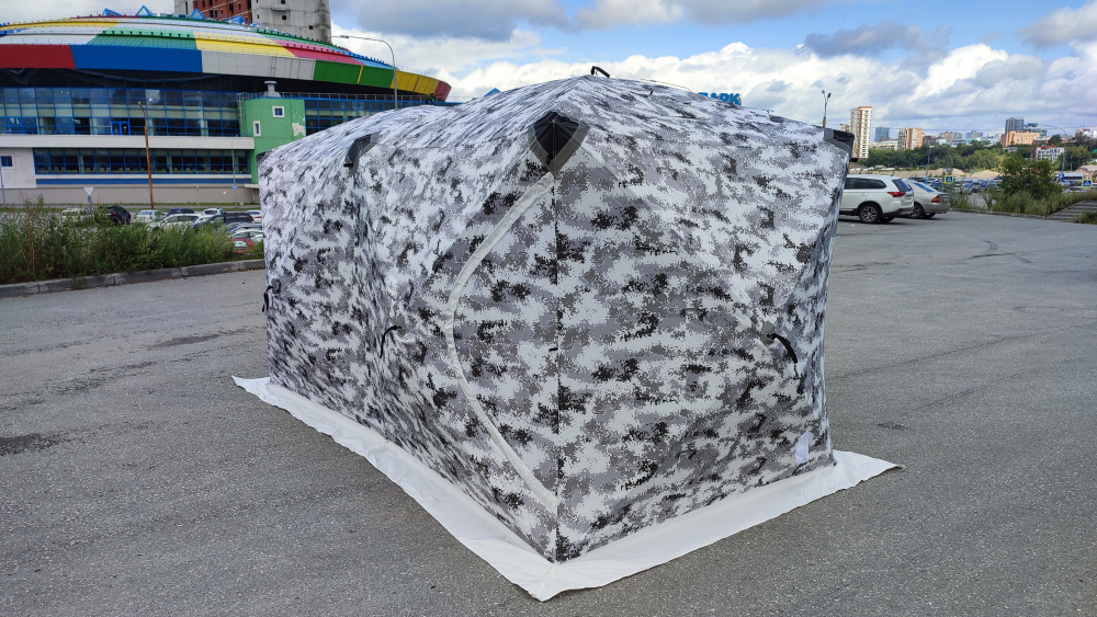 Зимняя палатка 200*400*200 3х слойная