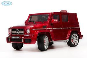 Детский Электромобиль BARTY Mercedes-Benz G63 AMG (12V/10ah) Tuning (HAL168) красный