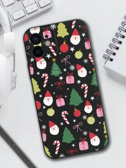 Чехол на iPhone 12 mini новогодний