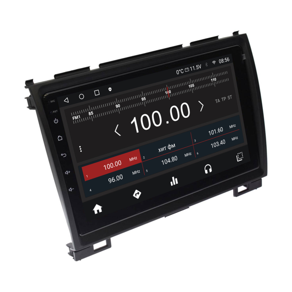 Магнитола Great Wall Hover H3, H5 (круглые воздуховоды) - Carmedia OL-9803-IJ IPS, Android 10, 8 ядер (TS18), 4G SIM-слот