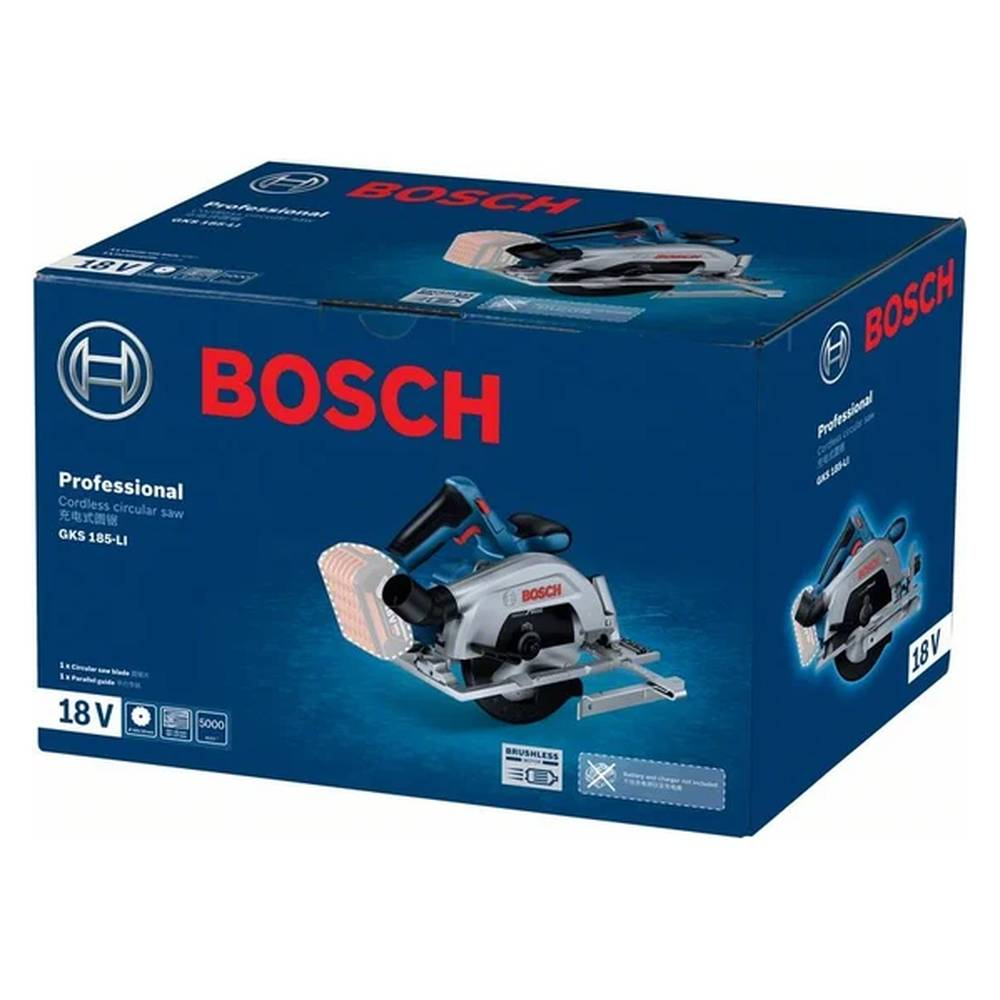 Пила дисковая аккумуляторная Bosch GKS 185-LI