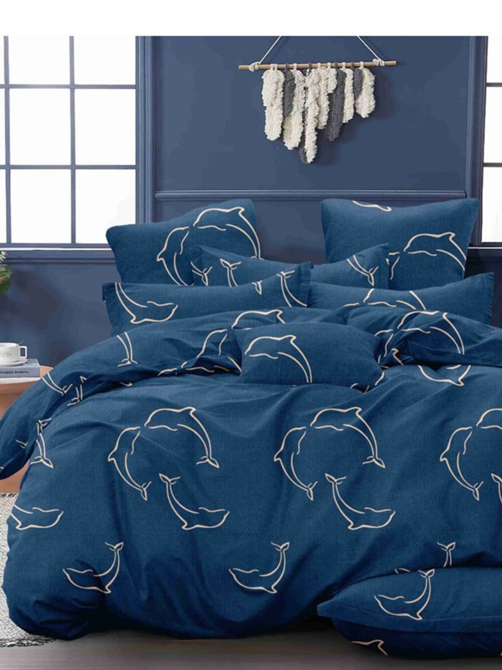 Простынь на резинке Simple House "Берни (полисатин)" 160х200 см