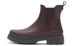 HUNTER Refined Waterproof Slip Resistant Rain Boots Women"s
