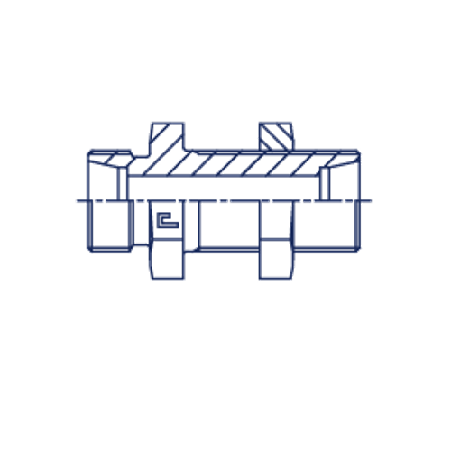 Соединение PD DS38 52х2 (корпус)