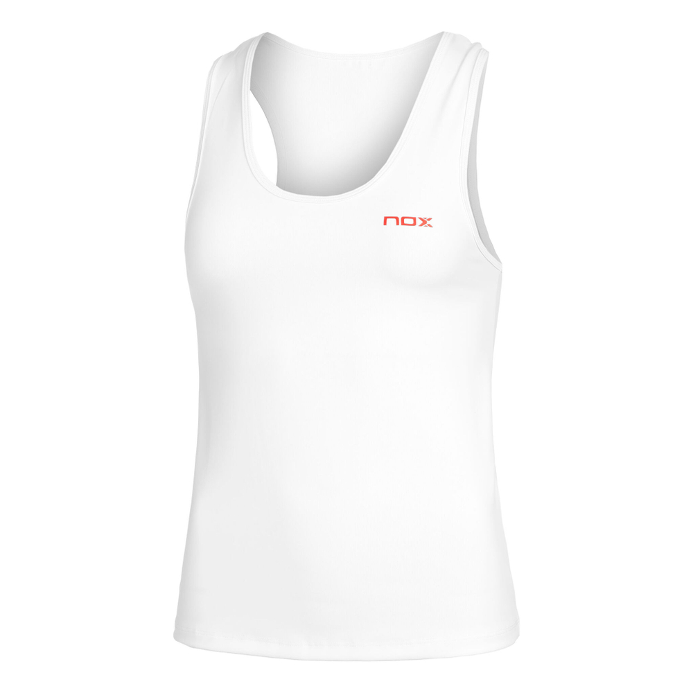 Женская теннисная майка NOX Team Fit Tank-Top Tank Top Women - White