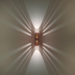 Уличный настенный светодиодный светильник Novotech 359539 STREET NT25 000 коричневый IP65 LED 2*5W 3000К 100-240V NETZ