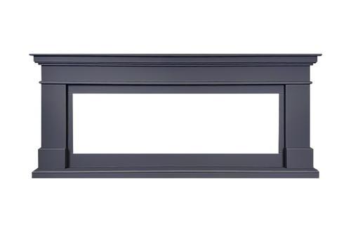 Каминокомплект California V60 SFT (Разборный) - Серый графит с очагом Vision 60 LED