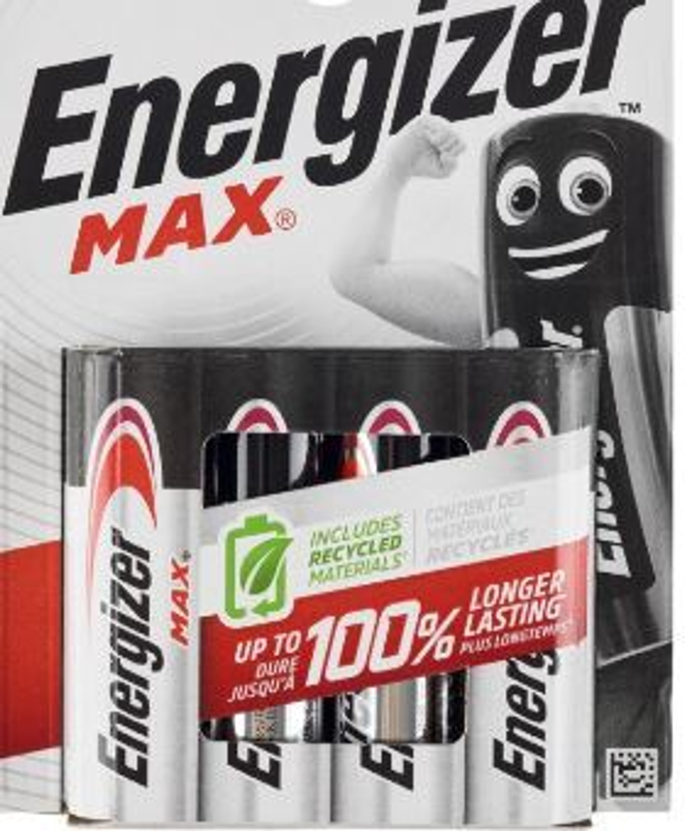 Батарейки ENERGIZER    АА  LR06 (бл 4шт) 157100