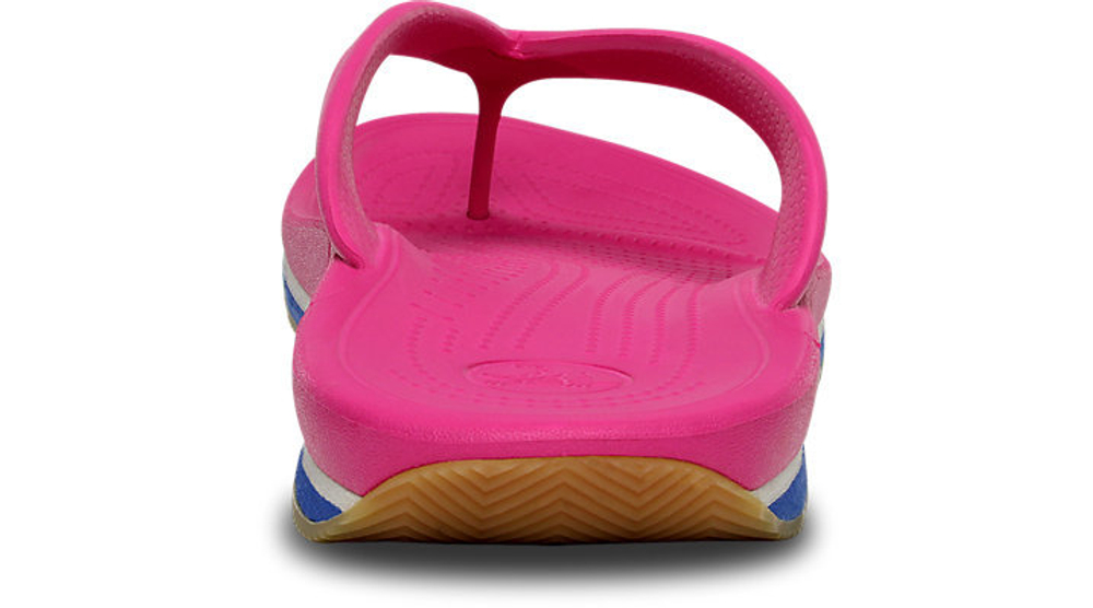 Шлепанцы Crocs Retro Flip Fuchsia / Sea Blue