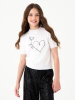 Джемпер для девочки 1408 белый