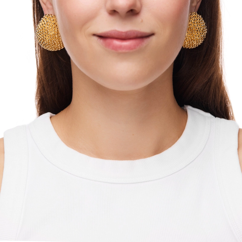 Серьги Капель