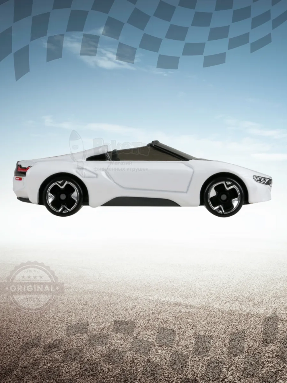 Машинка Хот Вилс Hybrid Speed BMW I8 Roadster P1 JDY87 JCB76