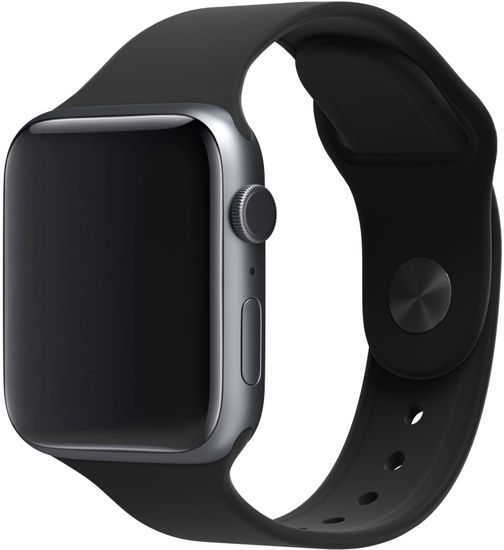 Ремешок moonfish для Apple Watch 42/44 мм, силикон, черный