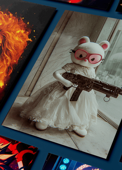 Картина на стену на металле от MetallSubArt