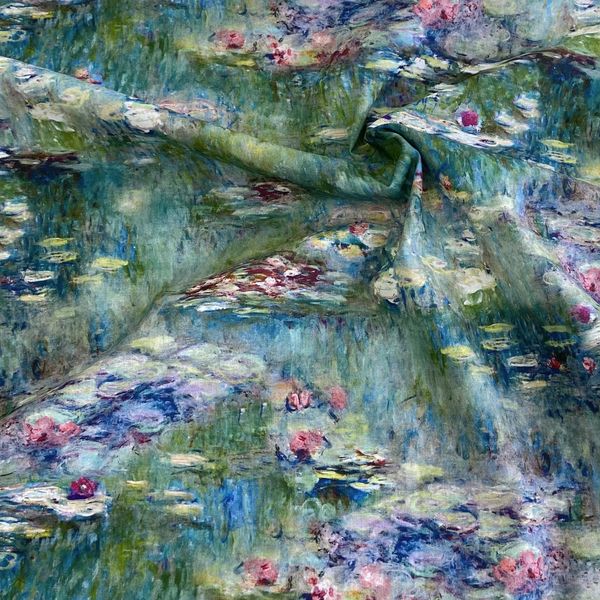 ИМПРЕССИОНИЗМ # 10, отрез 45 см, 100% хлопок, Handmade Fabrics 1