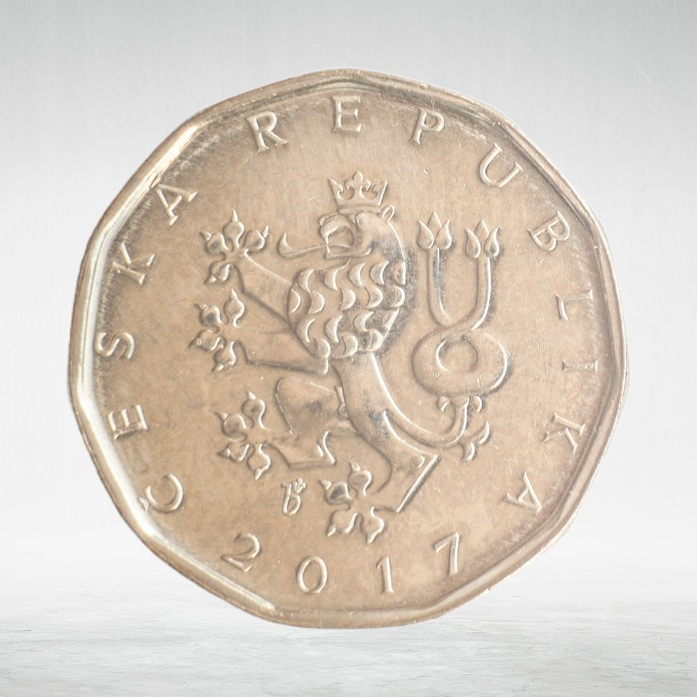 Czech Republic, 2 Koruny, 2017, AU