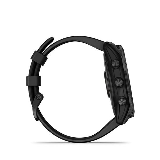 Умные часы Garmin Fenix 7X Sapphire Solar TITAN Carbon Gray DLC