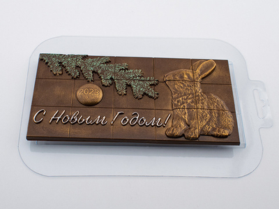 Форма для шоколада "Кролик НГ23"