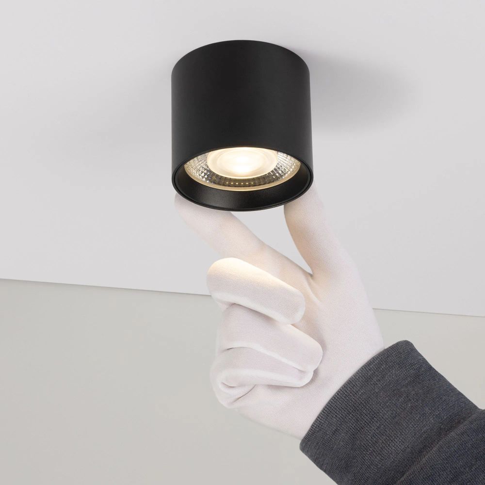 Светильник SP-DICE-R77-10W Warm3000 (BK, 24 deg, 230V) (Arlight, IP54 Металл, 5 лет) 046626